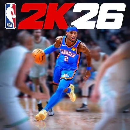 — обложка игры NBA 2K26 для PS5