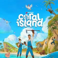 — обложка игры Coral Island