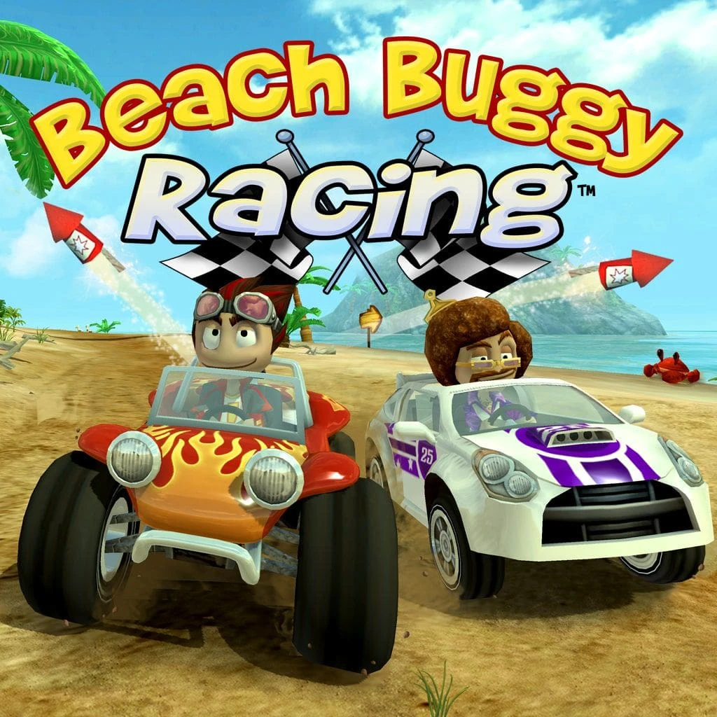 — обложка игры Beach Buggy Racing (Бич Багги Рейсинг)